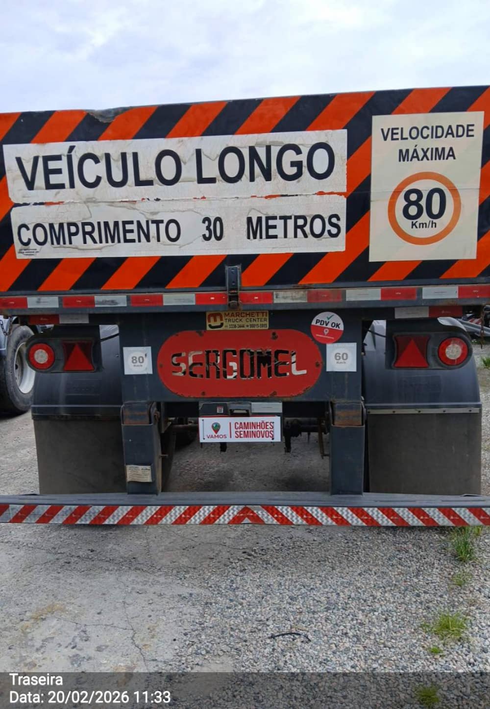 SERGOMEL RODOTREM PORTA CONTAINER