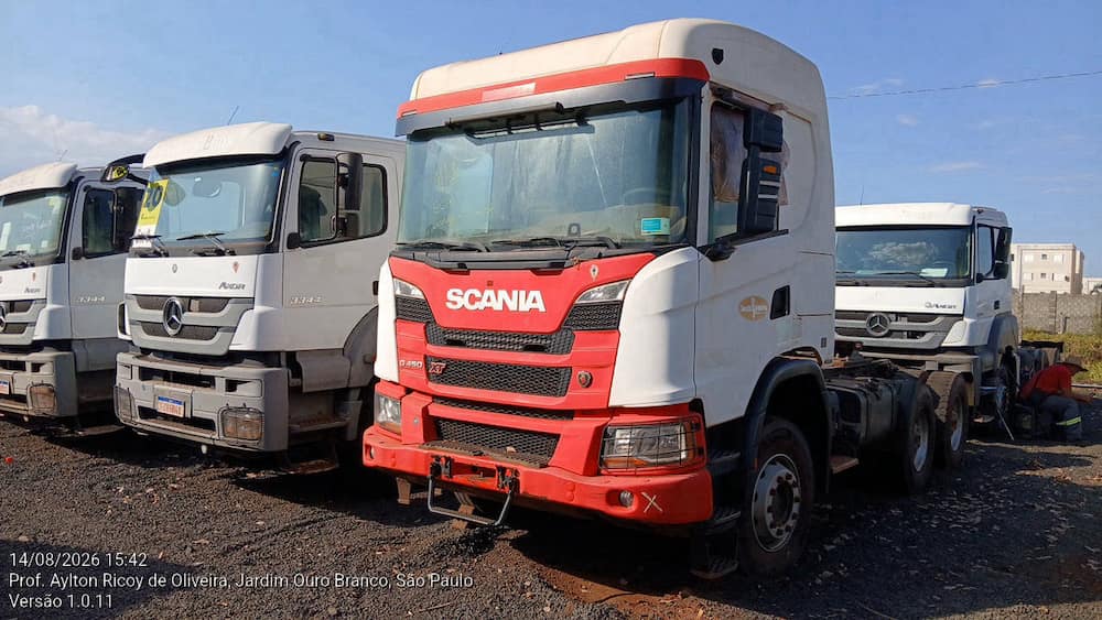 SCANIA G450 A6X4 XT