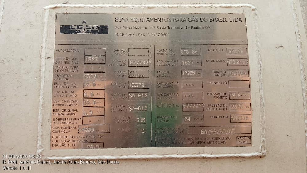 EGSA SR TANQUE GNL/GLP