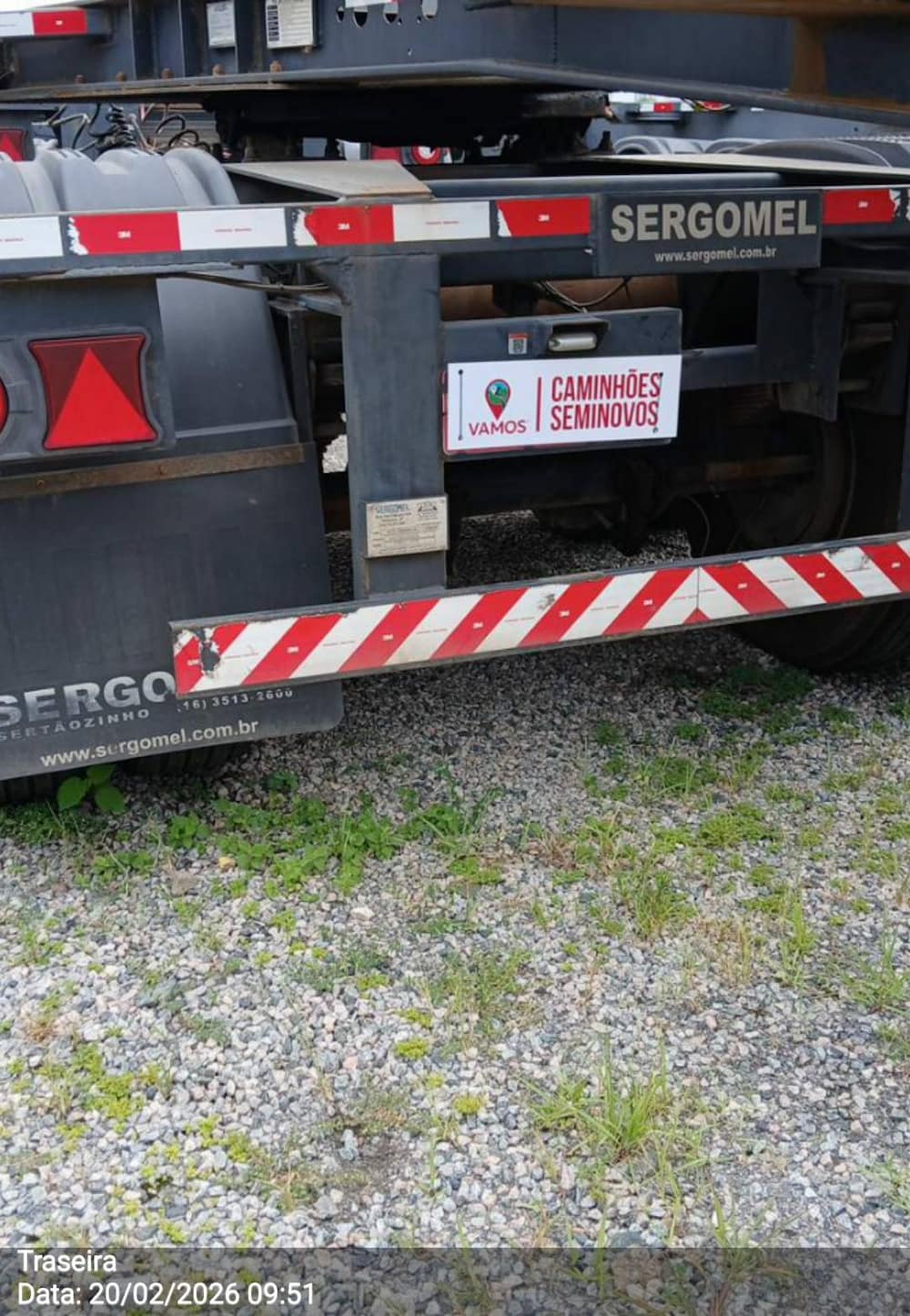 SERGOMEL RODOTREM PORTA CONTAINER