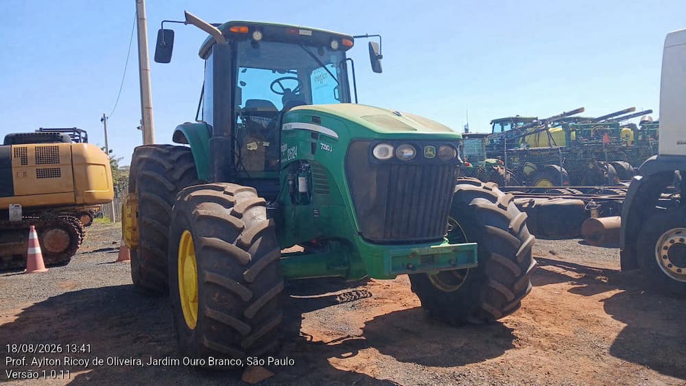 JOHN DEERE TRATOR AGRICOLA JOHN DEERE 7230J