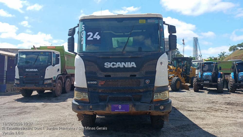 SCANIA G500 B8X4 XT CS