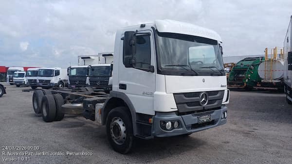 MERCEDES BENZ ATEGO 2430 CABINE ESTENDIDA