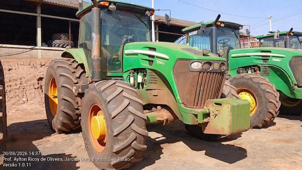 JOHN DEERE TRATOR AGRICOLA JOHN DEERE 7230J
