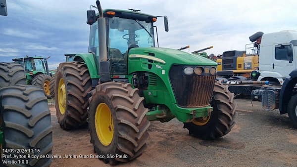 JOHN DEERE TRATOR AGRICOLA JOHN DEERE 7230J