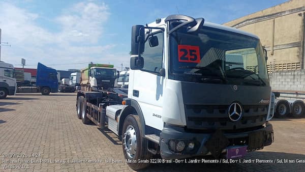 MERCEDES-BENZ ATEGO 2433 CEL