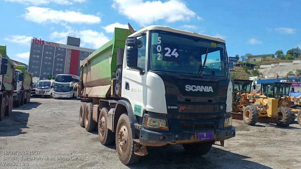 SCANIA G500 B8X4 XT CS