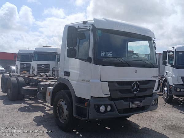 MERCEDES-BENZ ATEGO 2430 CABINE ESTENDIDA