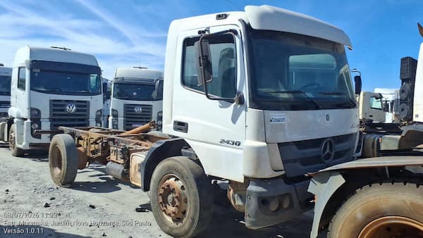 MERCEDES BENZ ATEGO 2430 CABINE ESTENDIDA