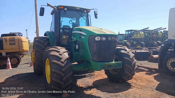 JOHN DEERE TRATOR AGRICOLA JOHN DEERE 7230J