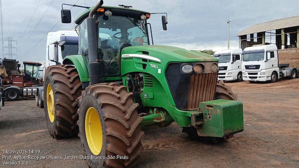 JOHN DEERE TRATOR AGRICOLA JOHN DEERE 7230J