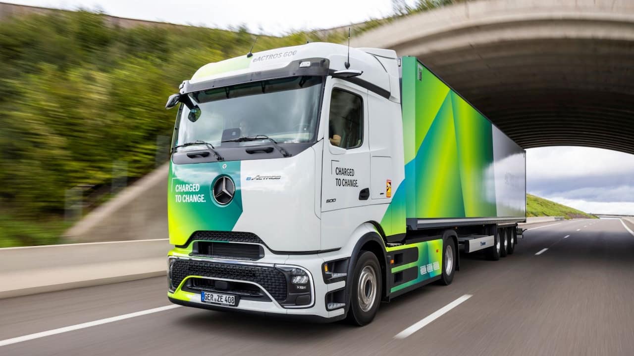 Caminhões elétricos Mercedes-Benz: o caminho até 2027