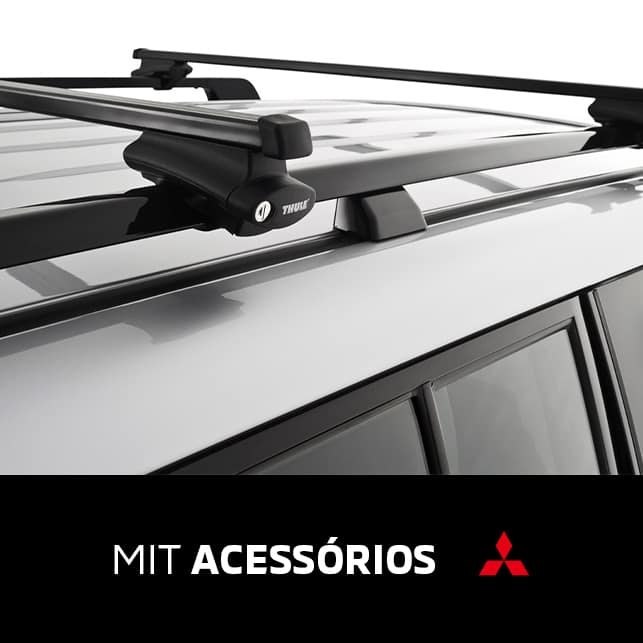 Com os acessórios Mitsubishi você personaliza o seu carro do seu jeito!
