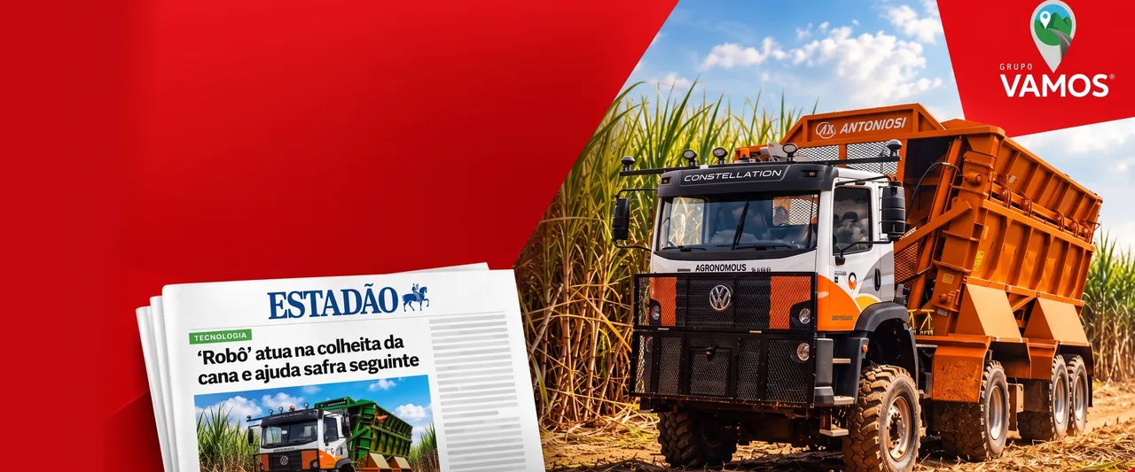 Tecnologia que transforma o campo: VAMOS impulsiona a inovação com caminhão autônomo