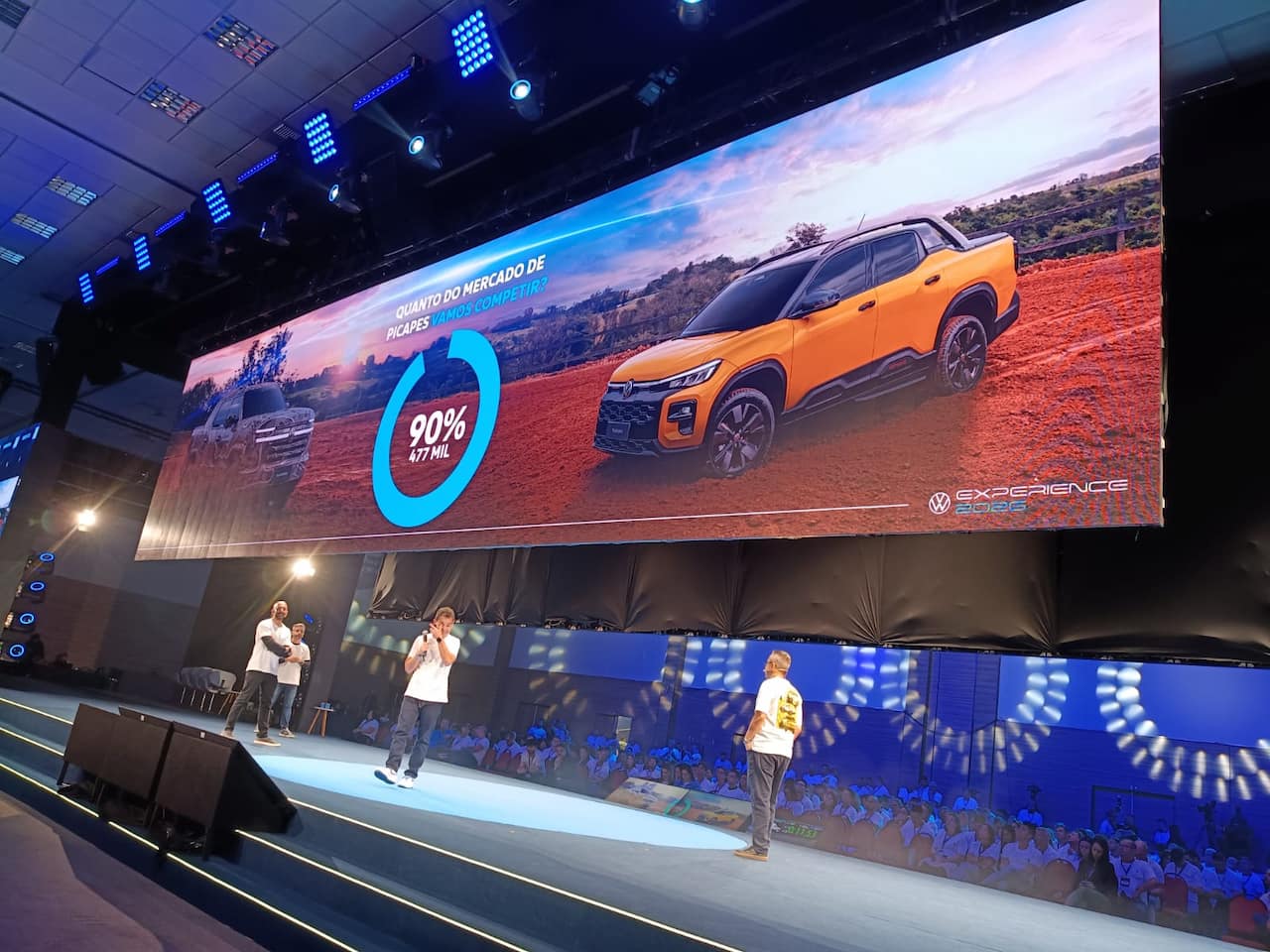 VEX 2026: Volkswagen projeta o futuro com novas picapes, eletrificação e grandes novidades para 2027