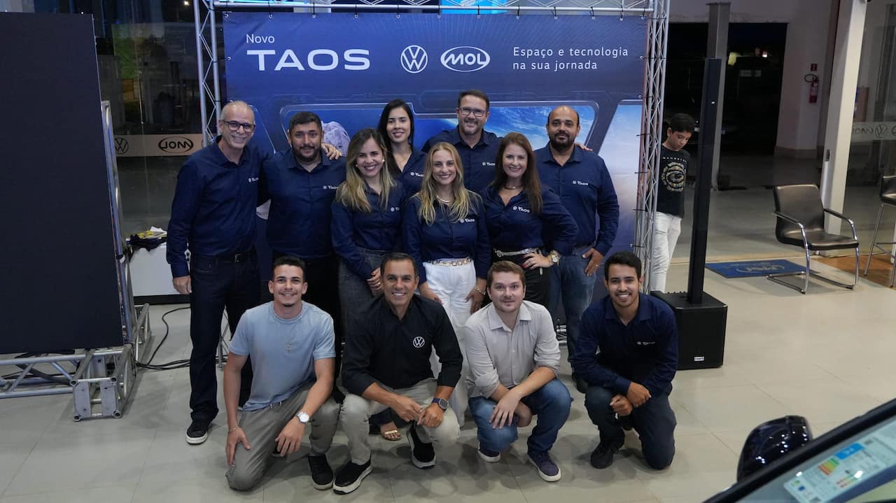 Novo Taos é apresentado em evento exclusivo na Mol Volkswagen de Barra de São Francisco