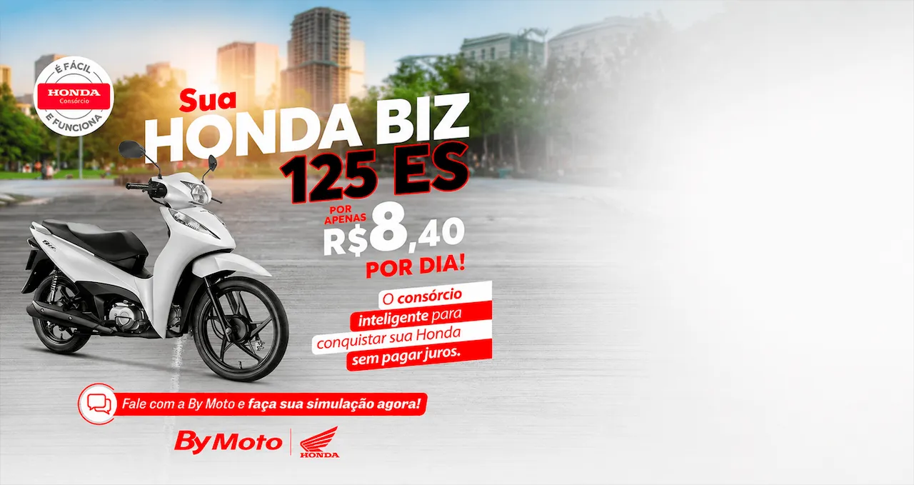 Biz 125 ES — Consórcio