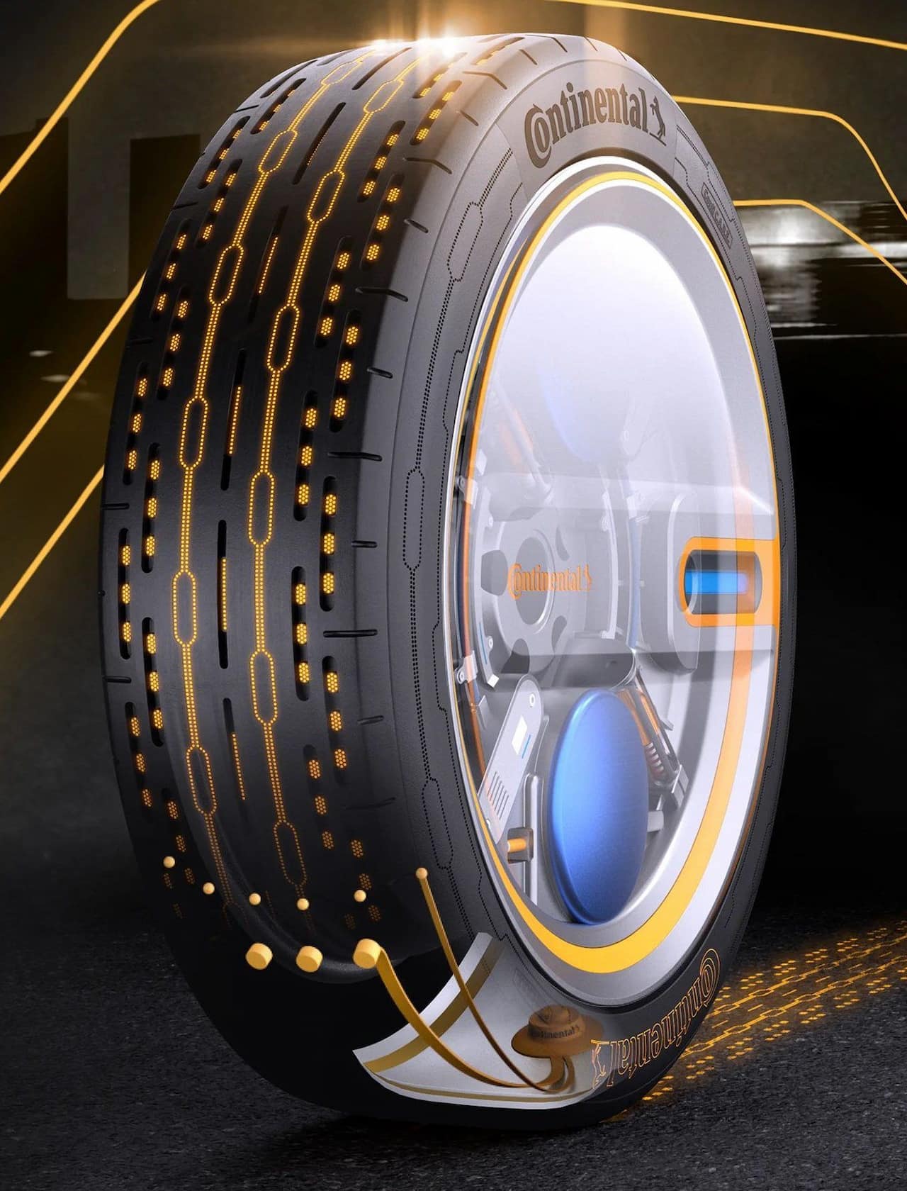 Como serão os pneus do futuro? Inteligentes, sustentáveis e conectados, aposta a Continental
