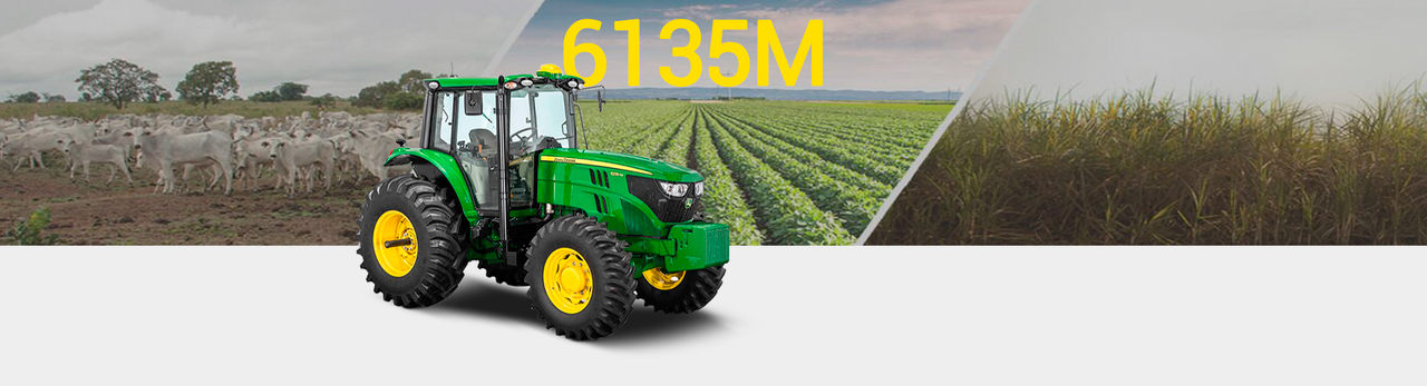 John Deere 6135M