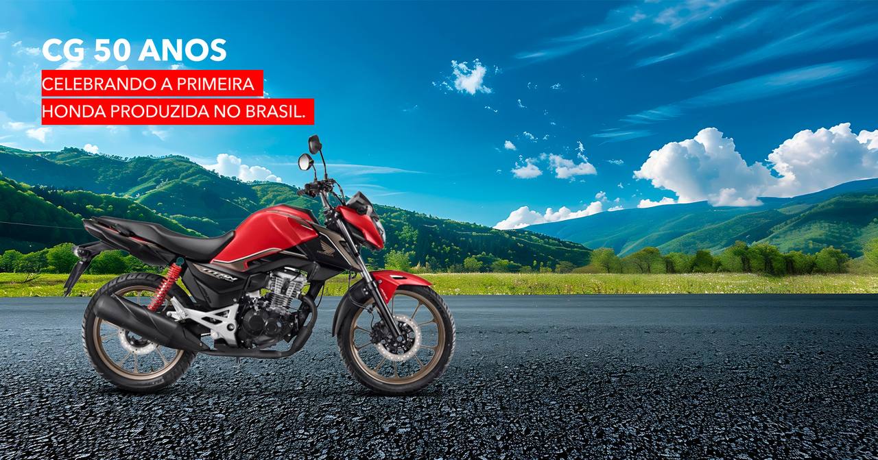 Honda CG 50 anos