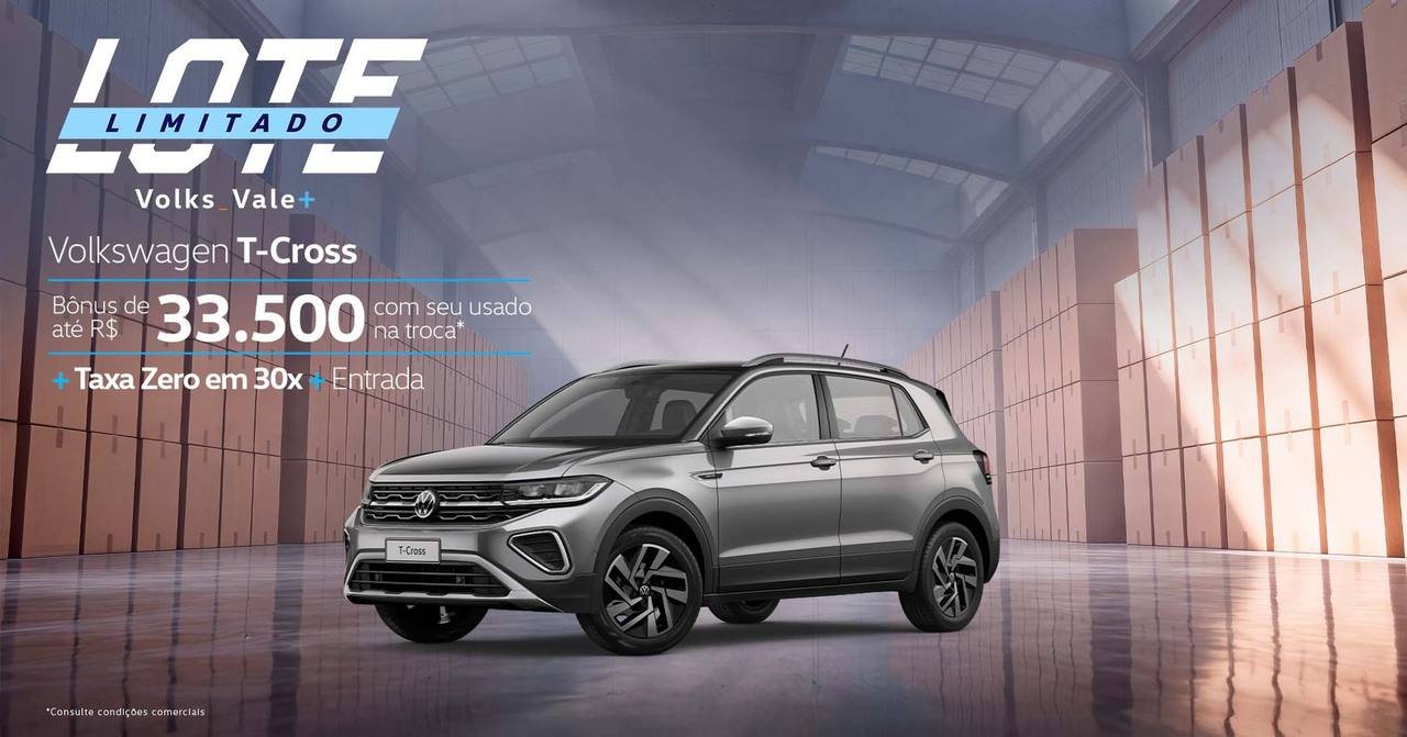 Oferta Agosto -  T-Cross