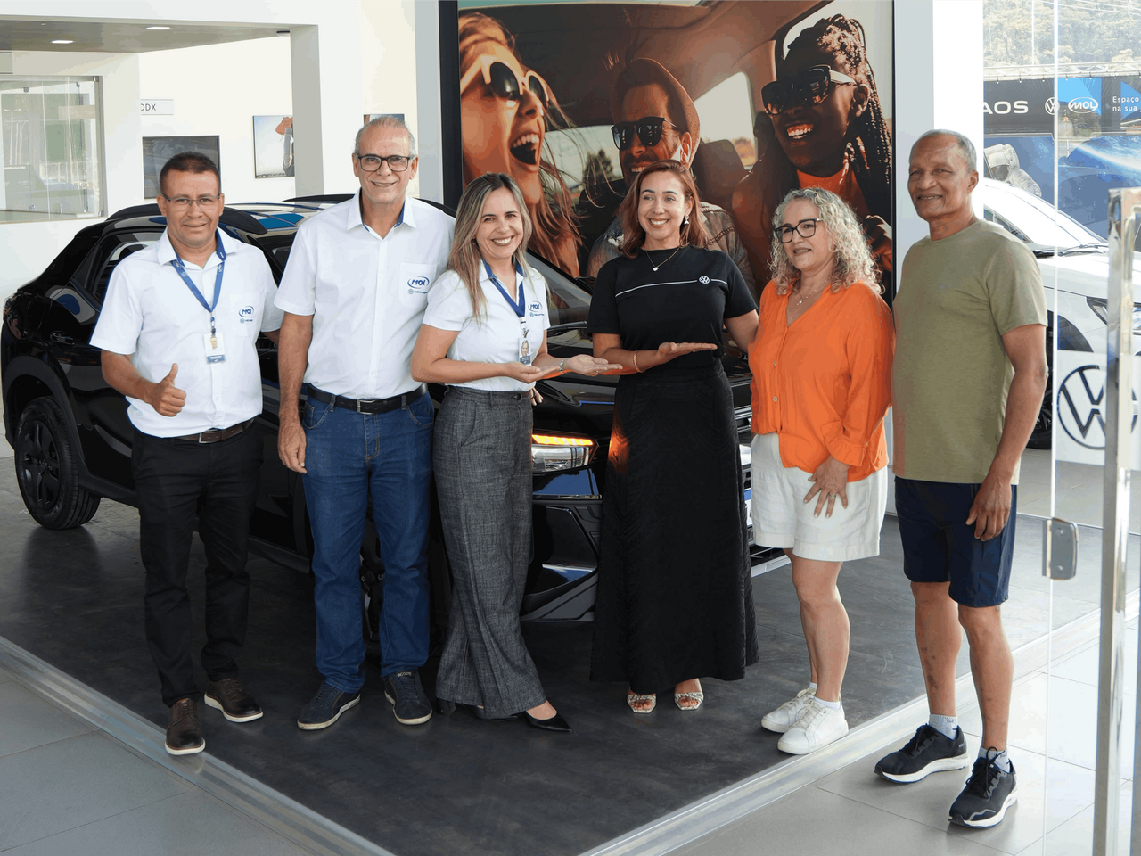Mol Volkswagen transforma test drive em conquista real com o Best Drive Premiado