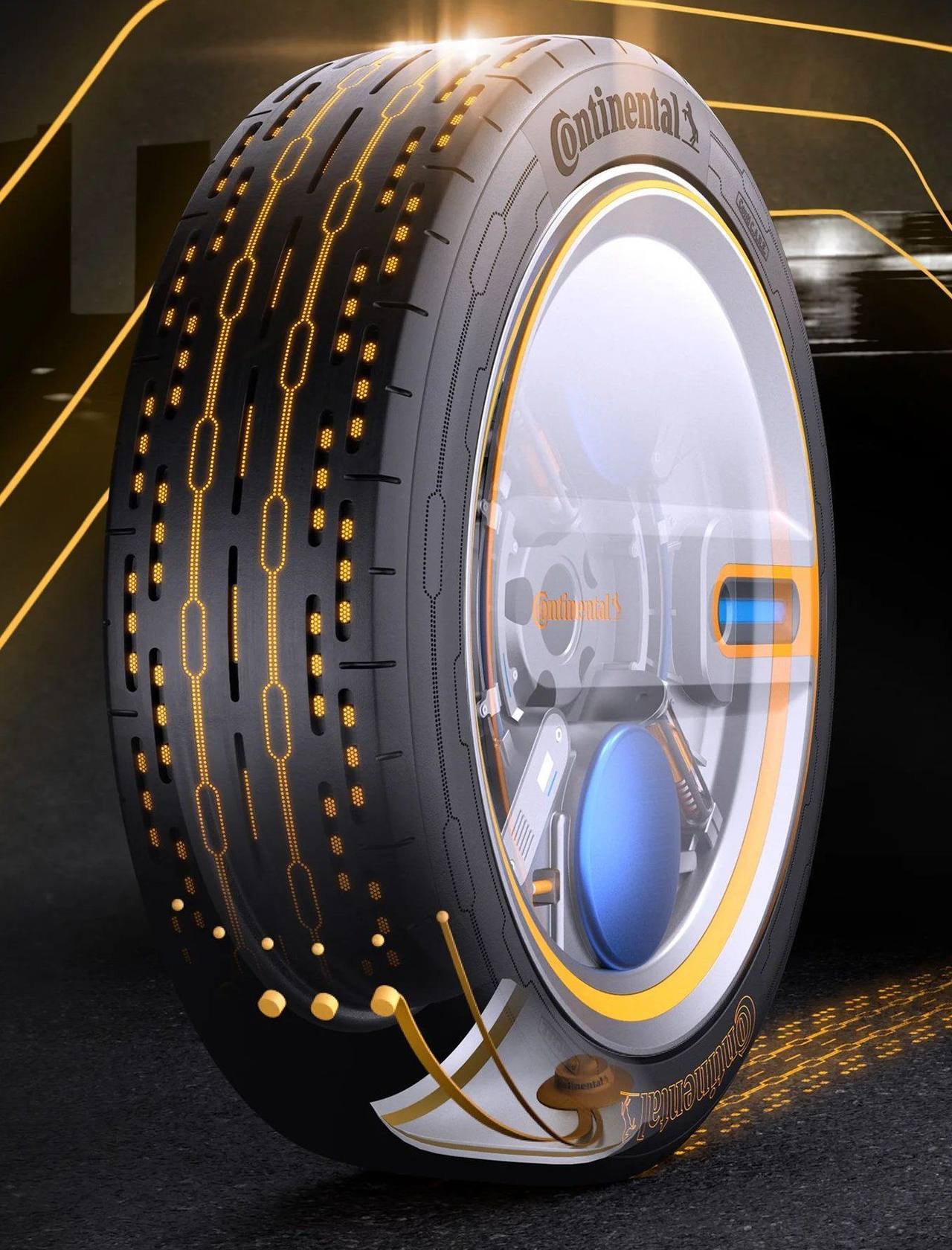 Como serão os pneus do futuro? Inteligentes, sustentáveis e conectados, aposta a Continental